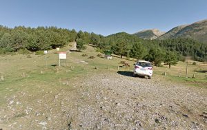 Bivouac de l'aire de picnic de Font Terres GR107