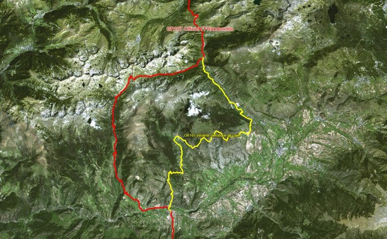 Variante GR107 de Guils de Cerdanya - Traces GPX du GR107