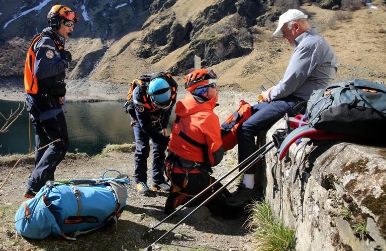 secours-en-montagne sur le GR107